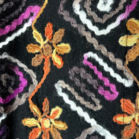 Anthropologie Hutch Floral Embroidered Coat Womens Small Retro Boho Artsy NWT - Picture 10 of 16